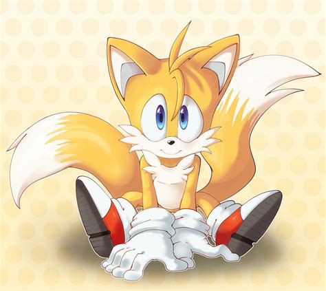 Tails the fox sonic x - Miles "Tails" Prower is the deuteragonist of the Sonic the Hedgehog series. He was born brown and now he is orange-yellow he was exclusively with two twin-tails (which he uses to fly by rotating them like helicopter rotors), hence his nickname. The name "Miles Prower" is a pun on "miles per hour", a reference to the famed speed of the Sonic the Hedgehog series. He is a young, male, fox with ... 